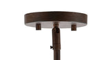 Tuxis 12.5" Adjustable Iron Rustic Industrial LED Pendant