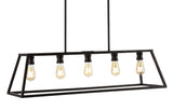 Moores Adjustable Iron Farmhouse Vintage LED Dimmable Pendant