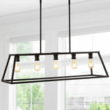 Moores Adjustable Iron Farmhouse Vintage LED Dimmable Pendant