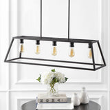 Moores Adjustable Iron Farmhouse Vintage LED Dimmable Pendant