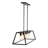 Moores Adjustable Iron Farmhouse Vintage LED Dimmable Pendant
