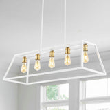 Moores Adjustable Iron Farmhouse Vintage LED Dimmable Pendant