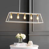 Moores Adjustable Iron Farmhouse Vintage LED Dimmable Pendant