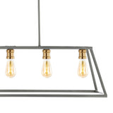 Moores Adjustable Iron Farmhouse Vintage LED Dimmable Pendant