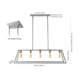 Moores Adjustable Iron Farmhouse Vintage LED Dimmable Pendant