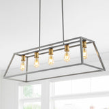 Moores Adjustable Iron Farmhouse Vintage LED Dimmable Pendant