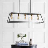 Moores Adjustable Iron Farmhouse Vintage LED Dimmable Pendant