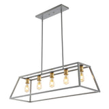 Moores Adjustable Iron Farmhouse Vintage LED Dimmable Pendant