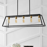 Moores Adjustable Iron Farmhouse Vintage LED Dimmable Pendant