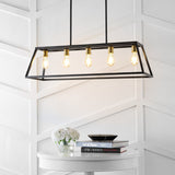 Moores Adjustable Iron Farmhouse Vintage LED Dimmable Pendant