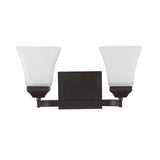 Wetherell Iron/Glass Modern Cottage LED Vanity Light