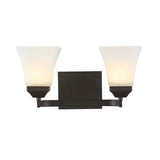 Wetherell Iron/Glass Modern Cottage LED Vanity Light