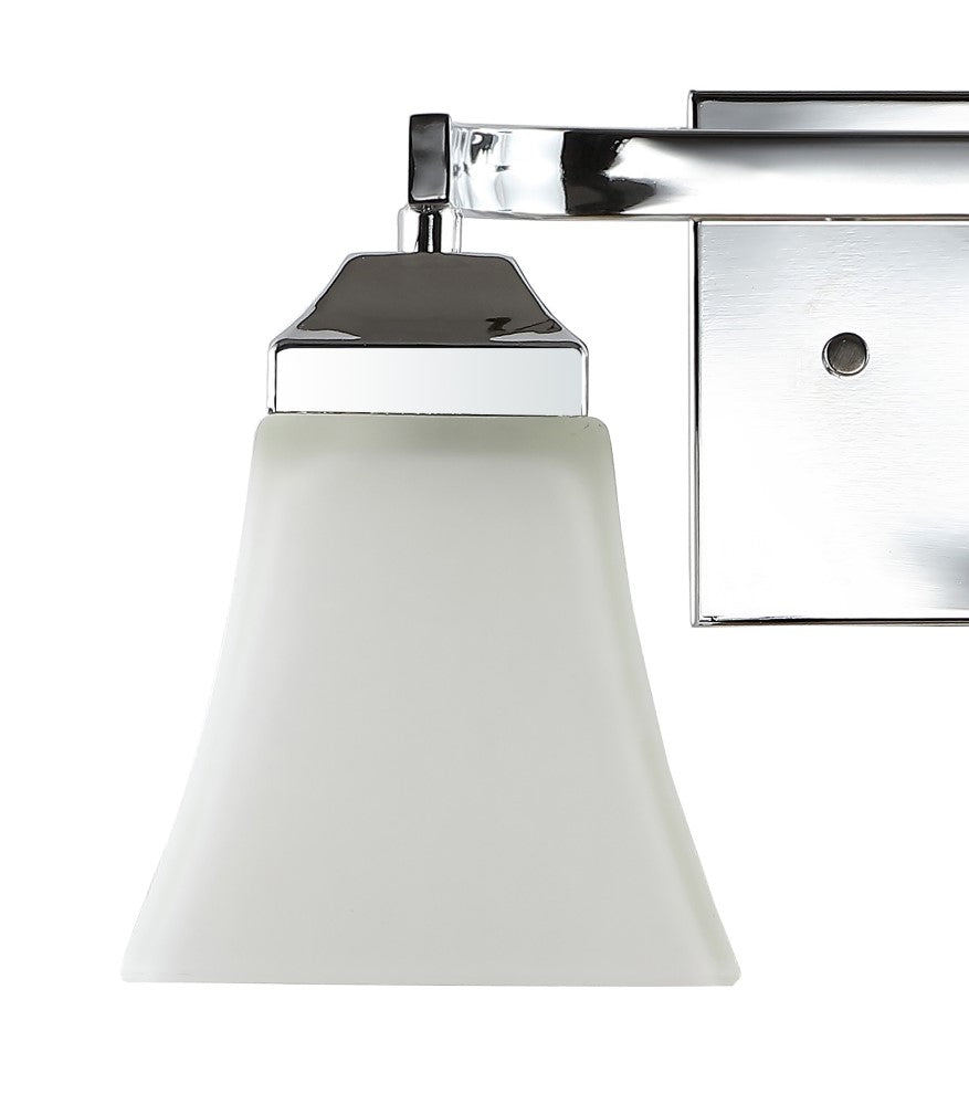 Wetherell Iron/Glass Modern Cottage LED Vanity Light