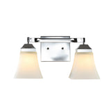 Wetherell Iron/Glass Modern Cottage LED Vanity Light