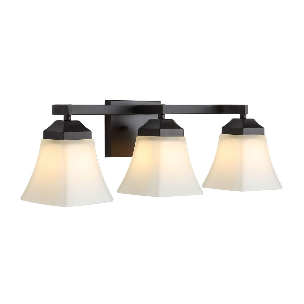 Wetherell Iron/Glass Modern Cottage LED Vanity Light