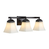 Wetherell Iron/Glass Modern Cottage LED Vanity Light