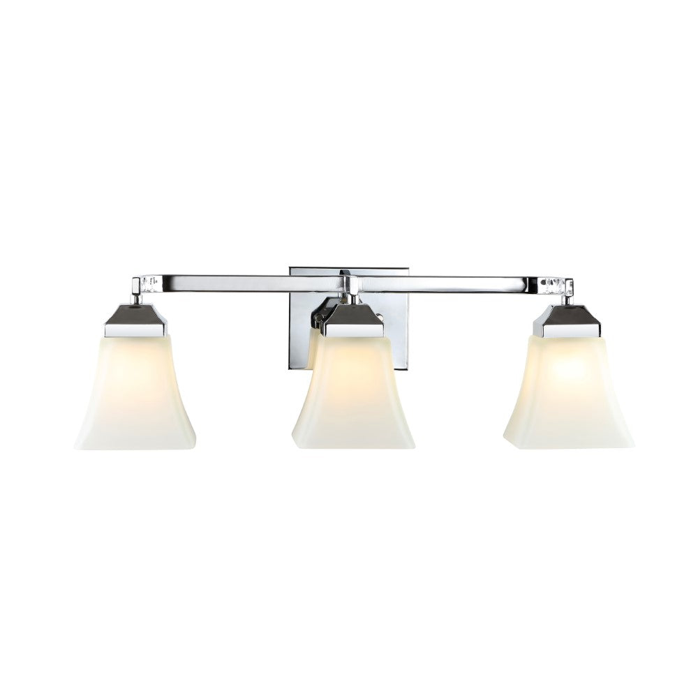 Wetherell Iron/Glass Modern Cottage LED Vanity Light