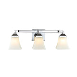 Wetherell Iron/Glass Modern Cottage LED Vanity Light