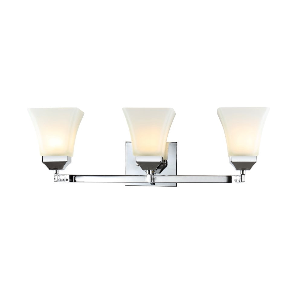 Wetherell Iron/Glass Modern Cottage LED Vanity Light