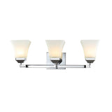 Wetherell Iron/Glass Modern Cottage LED Vanity Light