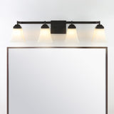Wetherell Iron/Glass Modern Cottage LED Vanity Light
