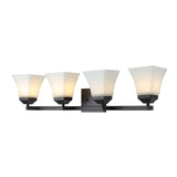 Wetherell Iron/Glass Modern Cottage LED Vanity Light