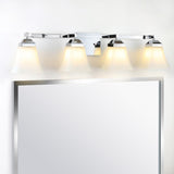 Wetherell Iron/Glass Modern Cottage LED Vanity Light