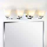 Wetherell Iron/Glass Modern Cottage LED Vanity Light