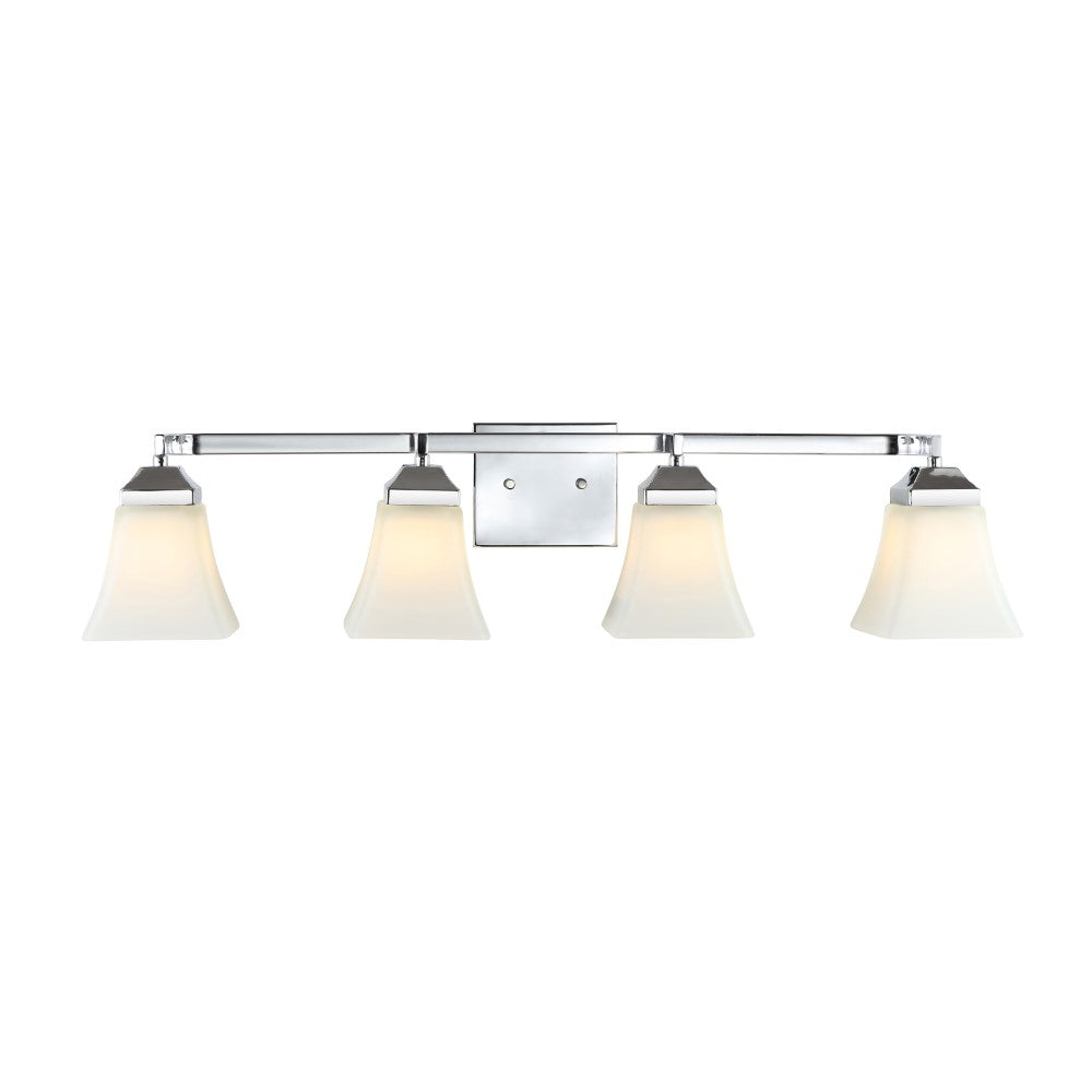 Wetherell Iron/Glass Modern Cottage LED Vanity Light
