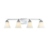 Wetherell Iron/Glass Modern Cottage LED Vanity Light