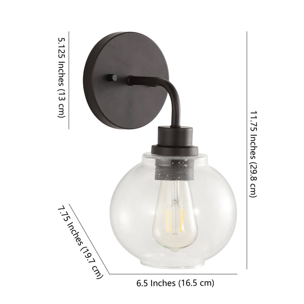 Dimension Image Oil Rubbed Bronze / 1-Light