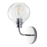 Bonnet Iron/Seeded Glass Cottage Rustic LED Vanity Light