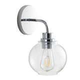 Bonnet Iron/Seeded Glass Cottage Rustic LED Vanity Light