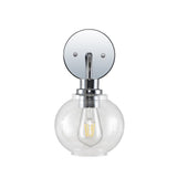 Bonnet Iron/Seeded Glass Cottage Rustic LED Vanity Light