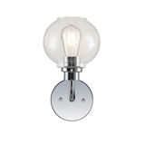 Bonnet Iron/Seeded Glass Cottage Rustic LED Vanity Light