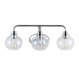 Bonnet Iron/Seeded Glass Cottage Rustic LED Vanity Light