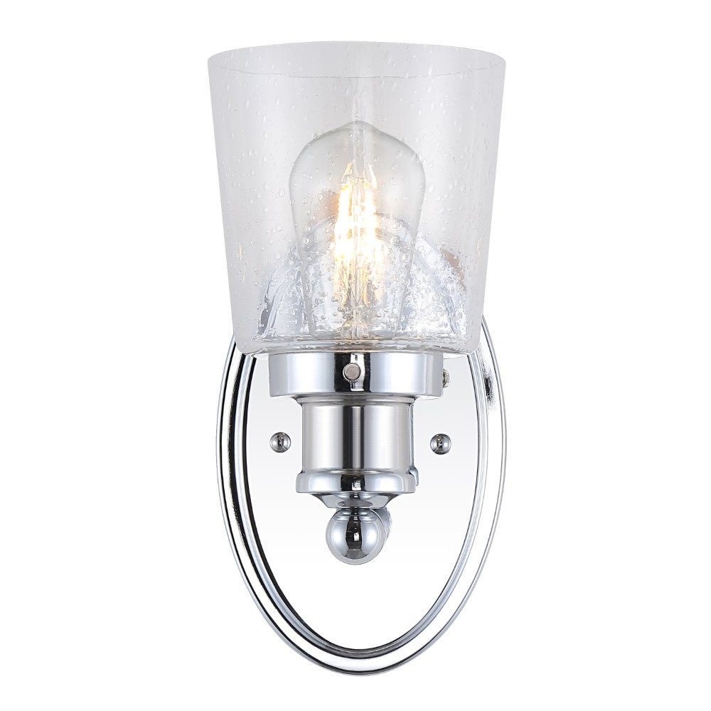 Linko Iron/Seeded Glass Classic Cottage LED Vanity Light