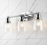 Linko Iron/Seeded Glass Classic Cottage LED Vanity Light