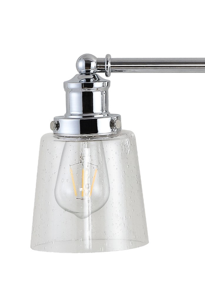 Linko Iron/Seeded Glass Classic Cottage LED Vanity Light
