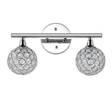 Angelo Iron/Glass Contemporary Glam LED Vanity Light