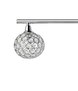 Angelo Iron/Glass Contemporary Glam LED Vanity Light
