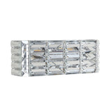Boseophone Iron/Crystal Glam Modern LED Vanity Light