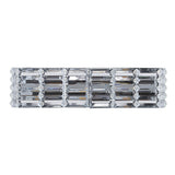 Boseophone Iron/Crystal Glam Modern LED Vanity Light