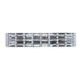 Boseophone Iron/Crystal Glam Modern LED Vanity Light