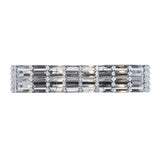 Boseophone Iron/Crystal Glam Modern LED Vanity Light