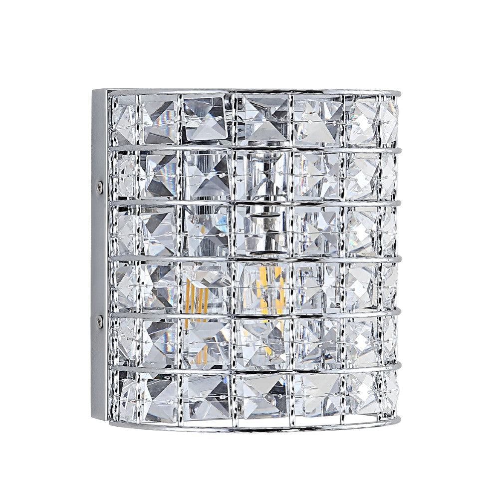 Lowe Deco Metal/Crystal Classic Glam LED Vanity Light