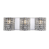 Lowe Deco Metal/Crystal Classic Glam LED Vanity Light