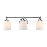 Berkley Iron/Frosted Glass Farmhouse Cottage LED Vanity Light