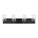 Margaret Seeded Glass/Iron Modern Contemporary LED Vanity Light