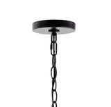 Bernice 34.75" Bohemian Farmhouse Iron LED Chandelier
